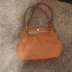 Michael Kors Brown Leather Shoulder Bag